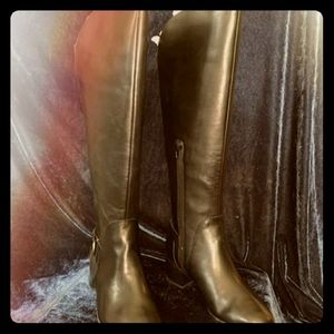 Anne Klein Jamee Leather Boot